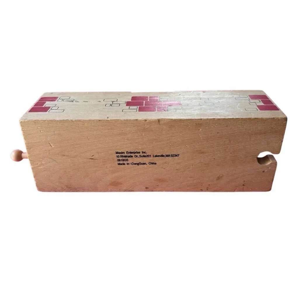 Maxim Enterprises Wood Covered Bridge For Thomas & Friends Wooden Train Track